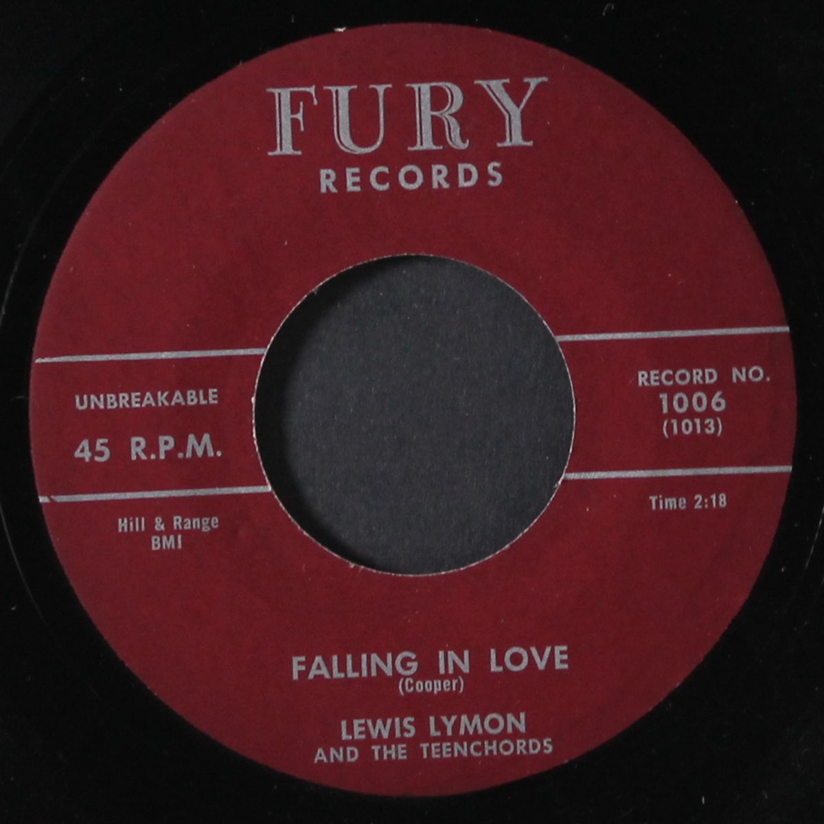 i'm not too young to fall in love / falling in love by LEWIS LYMON & TEENCHORDS