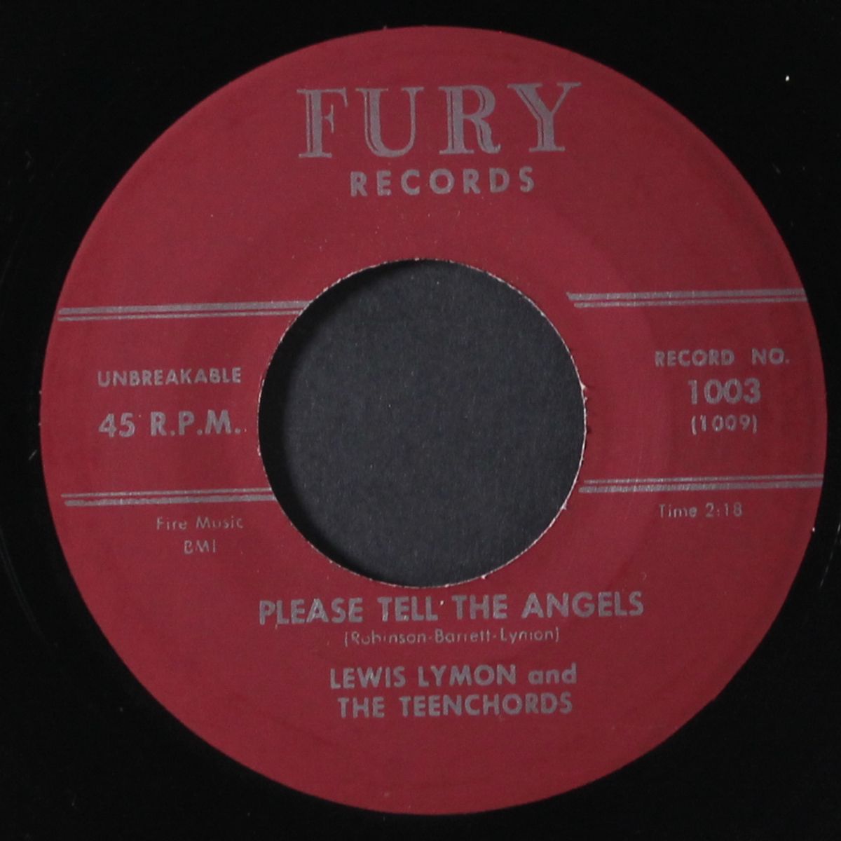 please tell the angels / honey, honey by LEWIS LYMON & TEENCHORDS