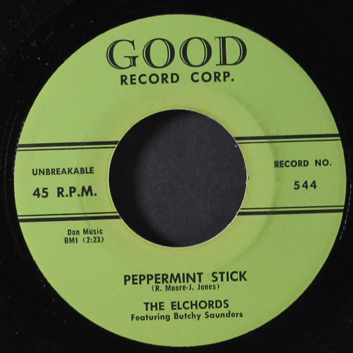 peppermint stick / gee i'm in love by ELCHORDS