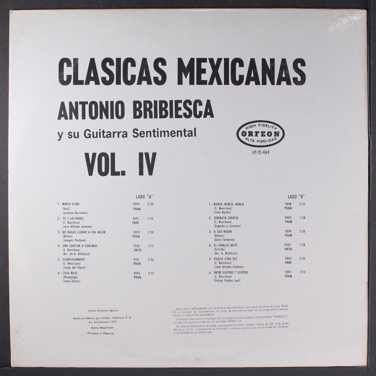 clasicas mexicanas vol. 4 by ANTONIO BRIBIESCA