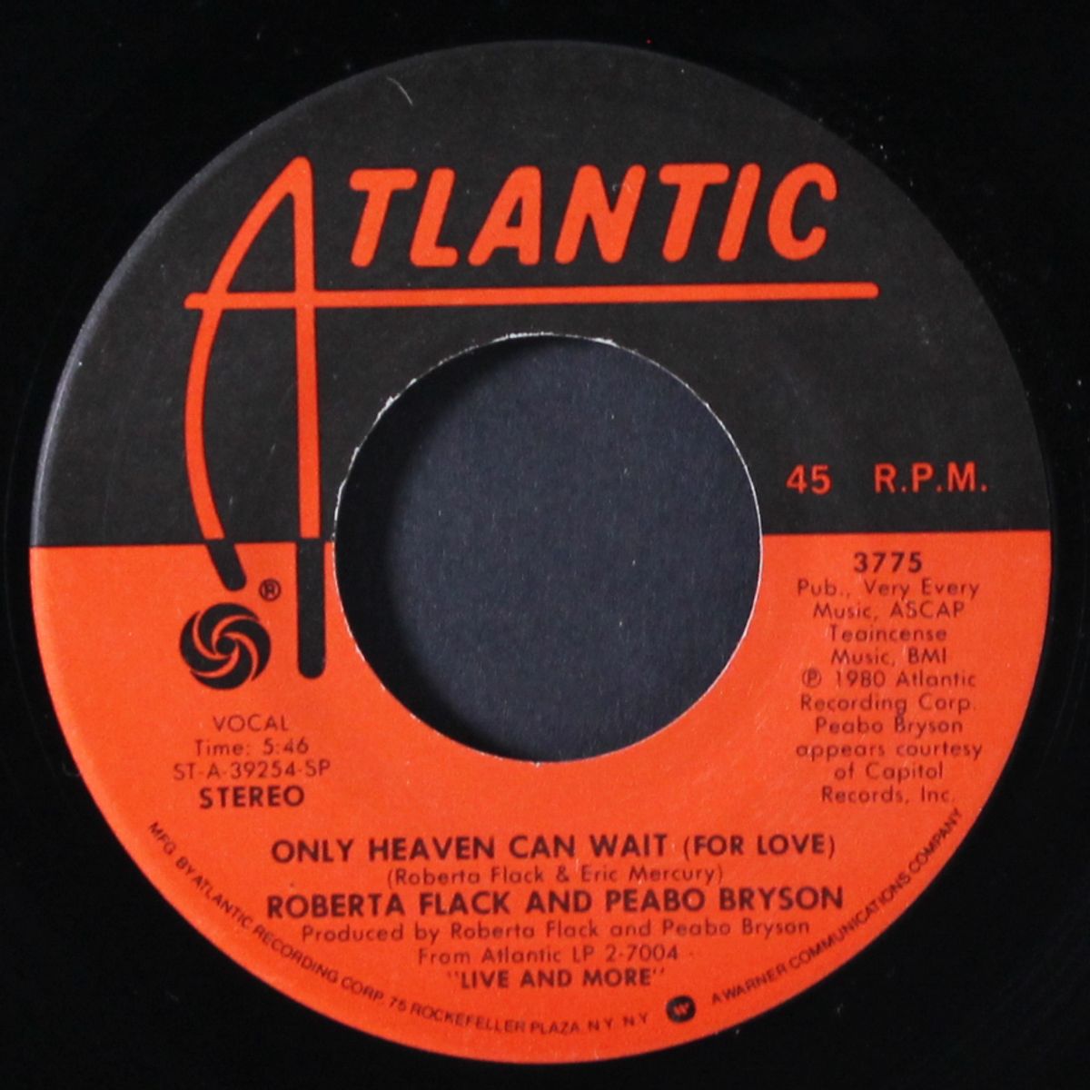 make the world stand still / only heaven can wait by ROBERTA FLACK & PEABO BRYSON