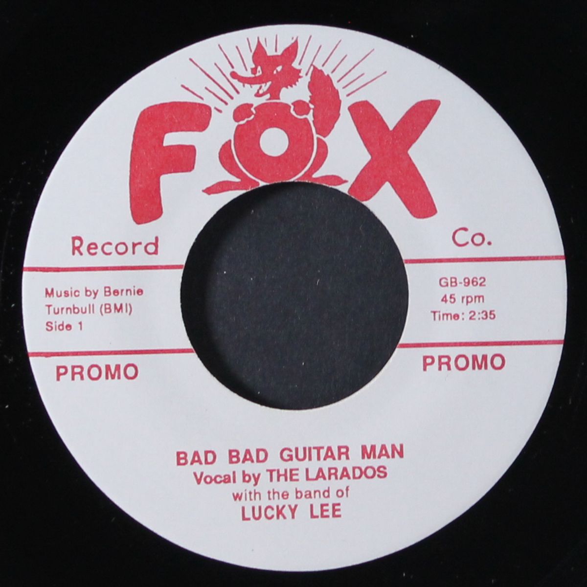 now the parting begins / bad bad guitar man by LARADOS