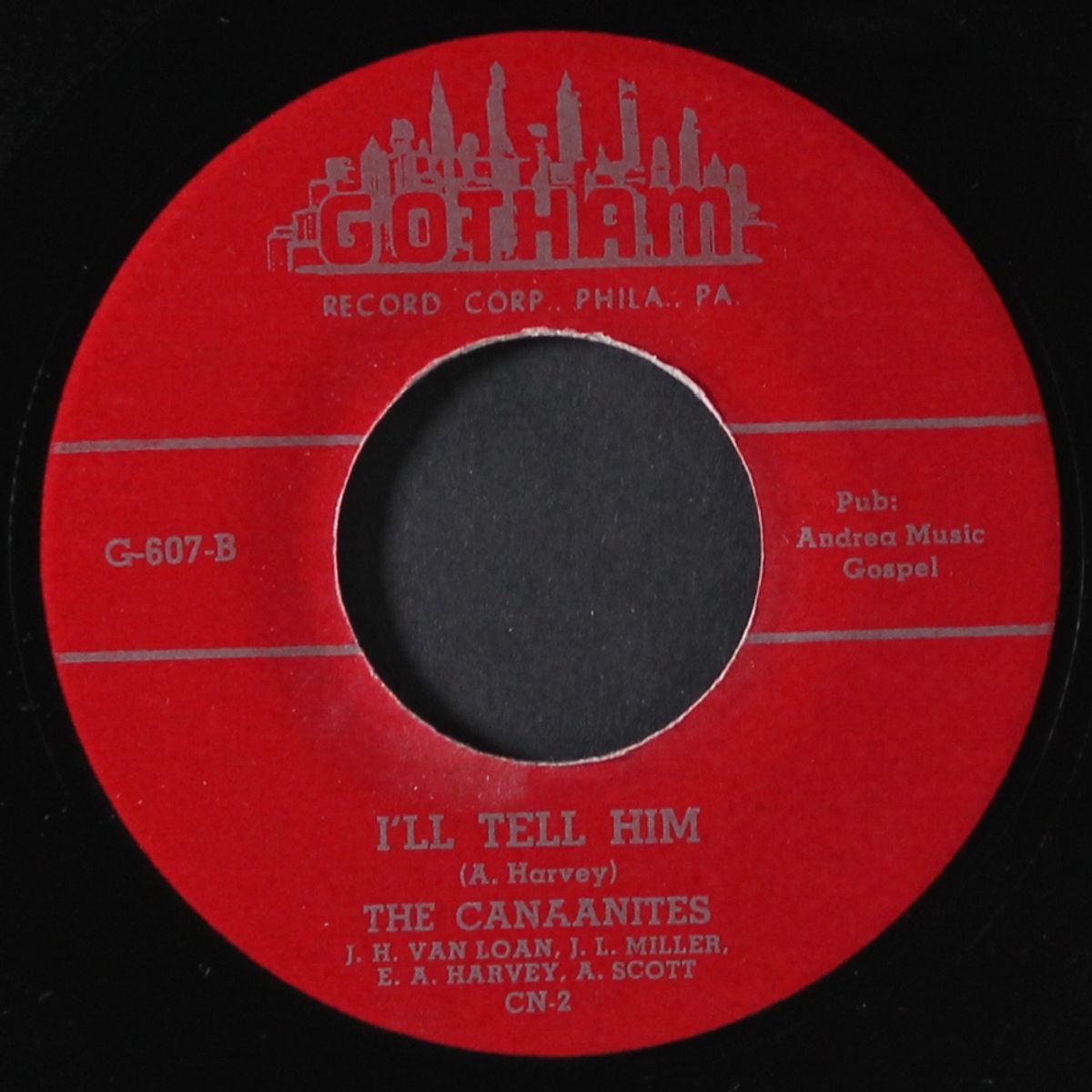 lead me to that rock / i'll tell him by CANAANITES
