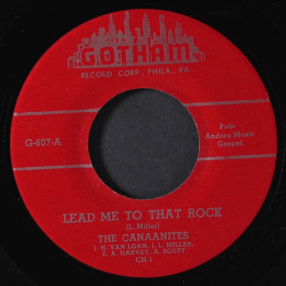 lead me to that rock / i'll tell him by CANAANITES