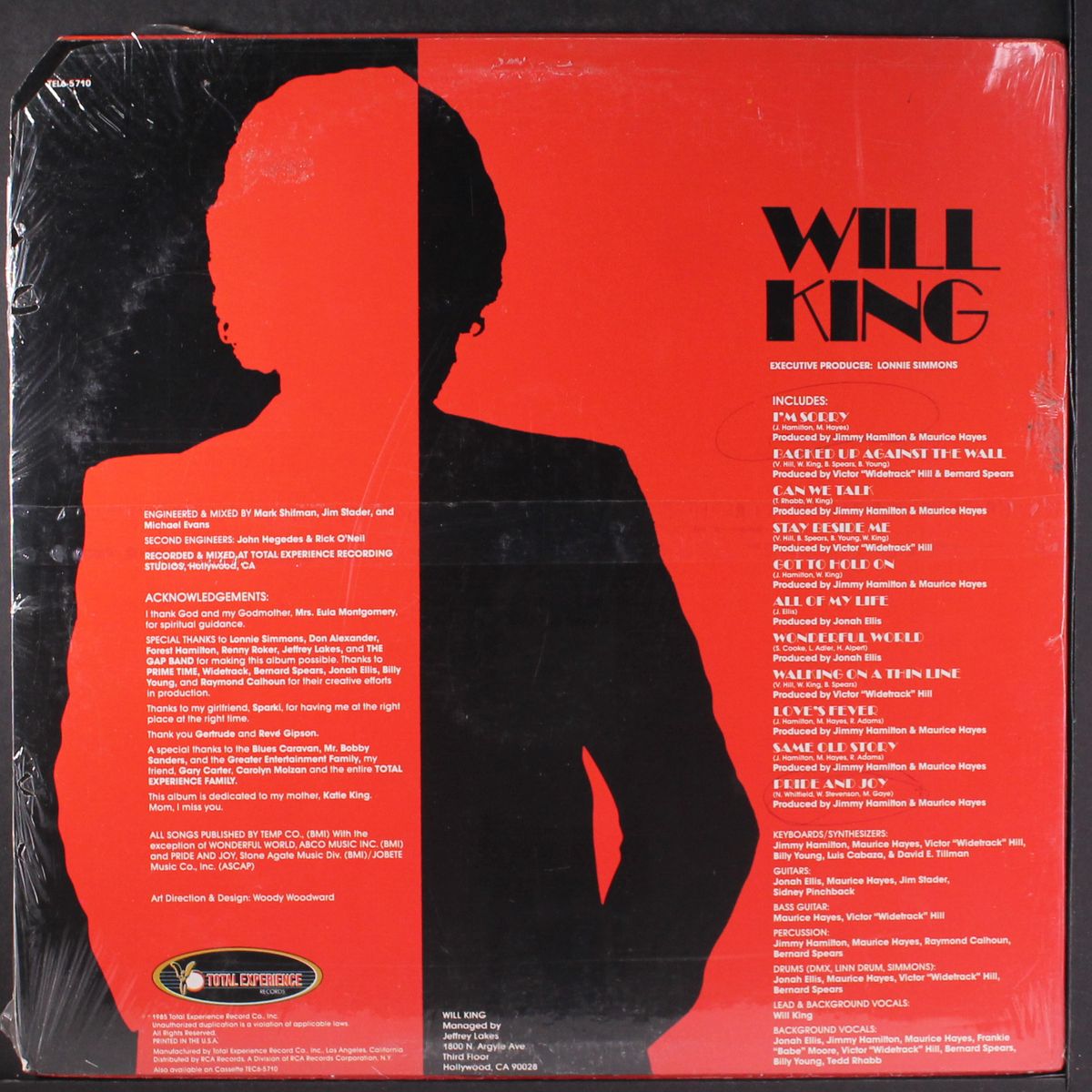 backed up against the wall by WILL KING