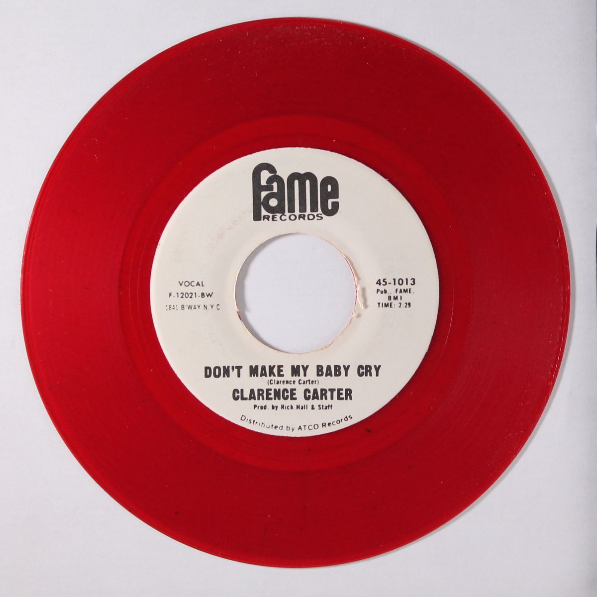 don't make my baby cry / thread the needle by CLARENCE CARTER