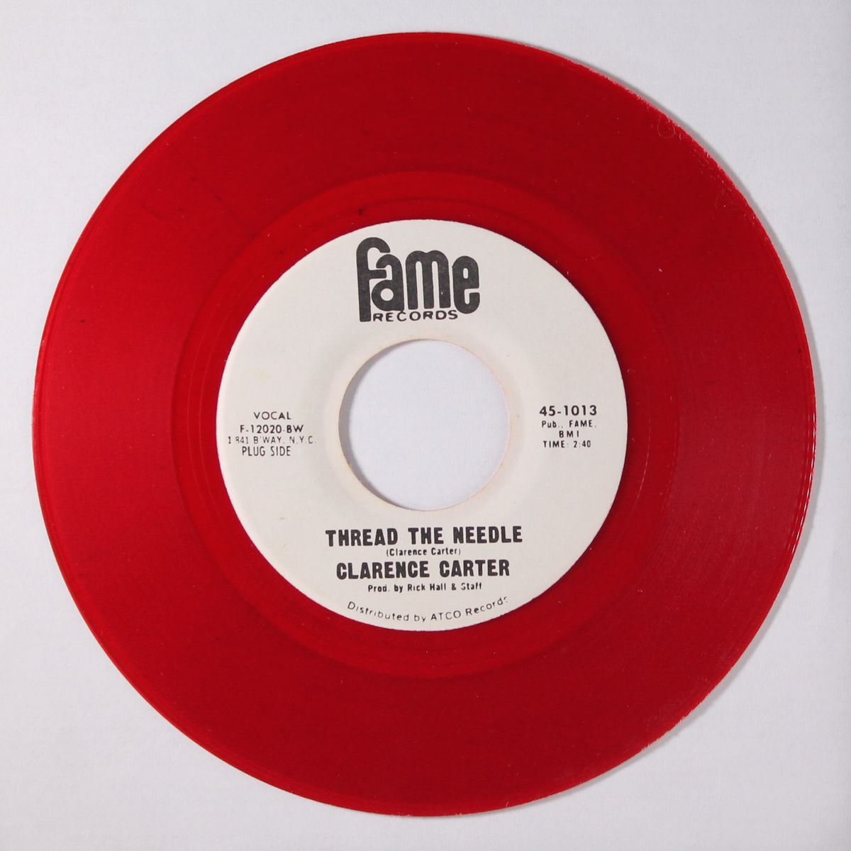 don't make my baby cry / thread the needle by CLARENCE CARTER