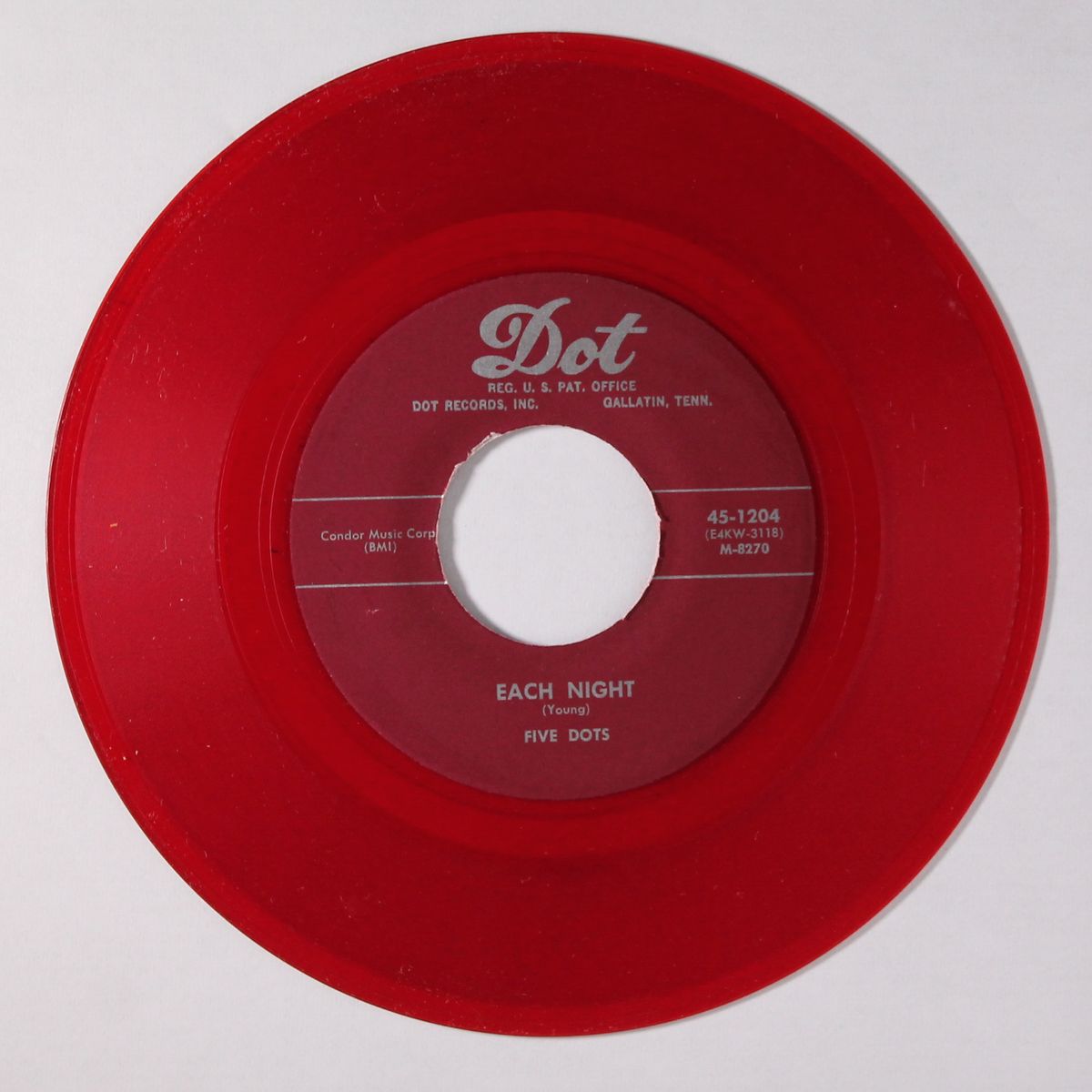 the other night / each night by FIVE DOTS