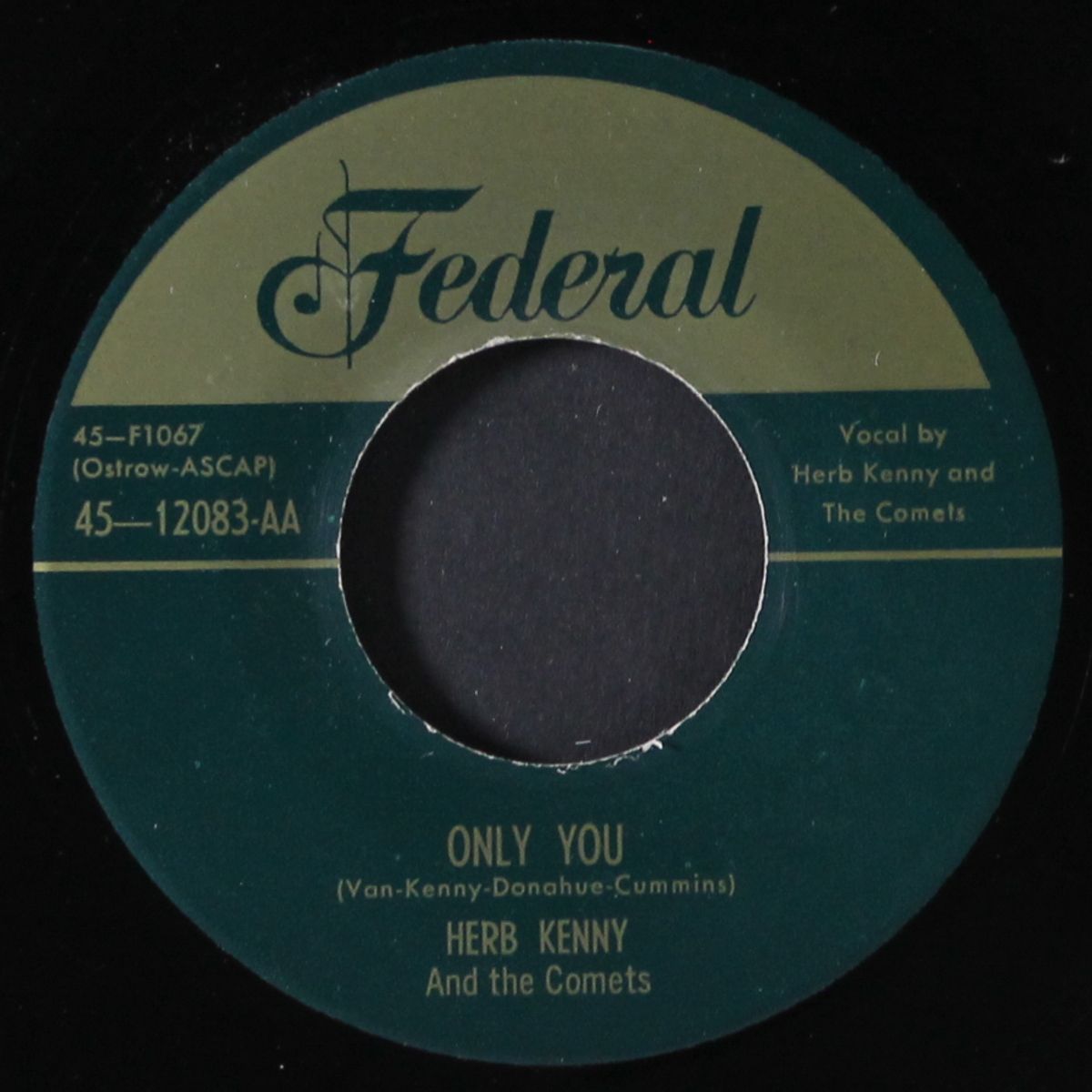 only you / when the lights go on again by HERB KENNY & COMETS