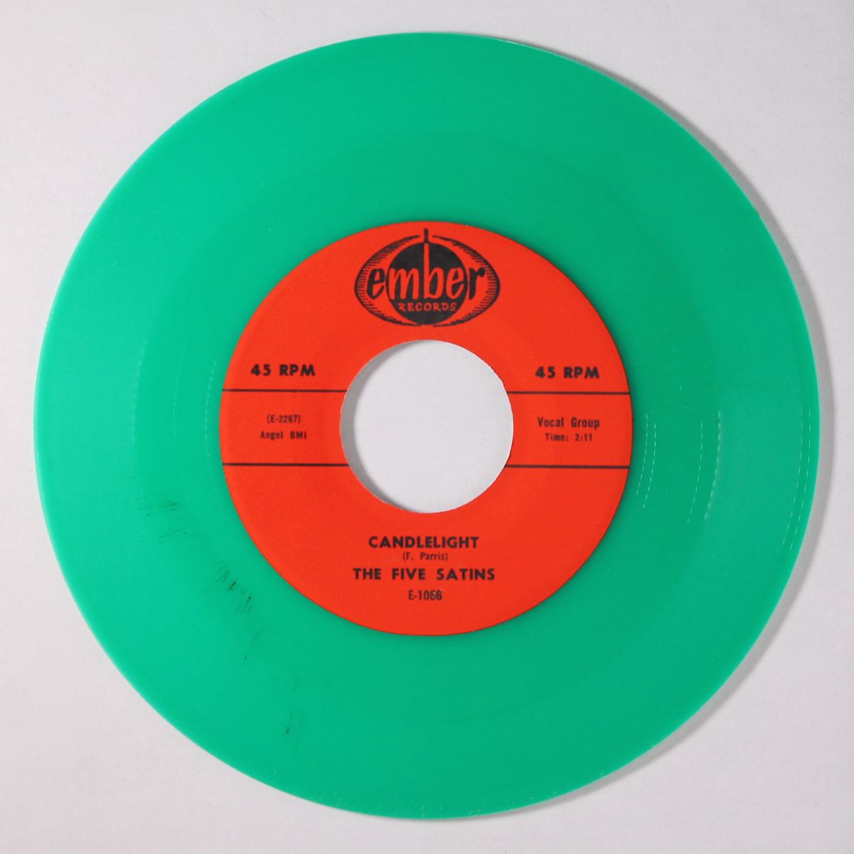 candlelight / the time by FIVE SATINS