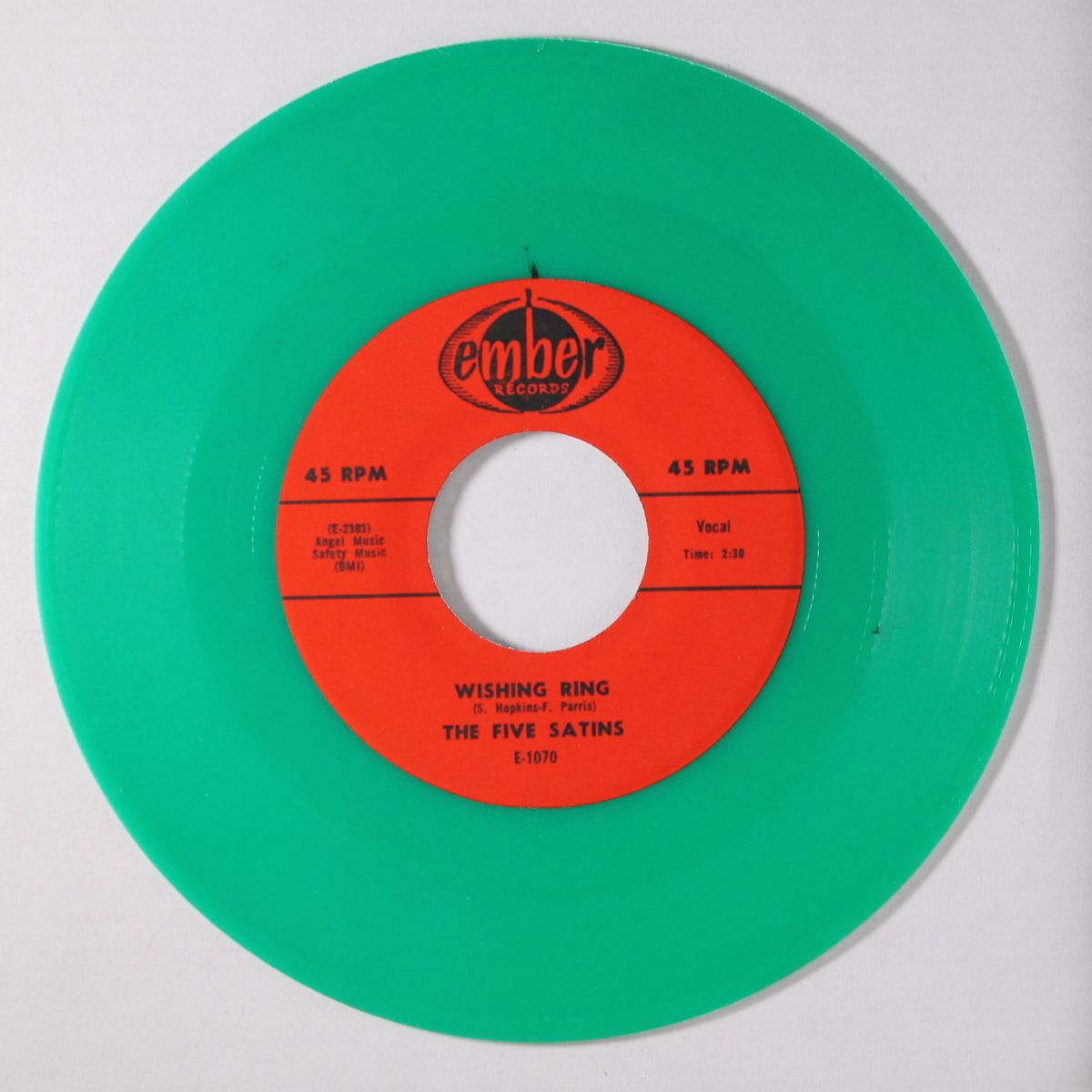 tell me dear / wishing ring by FIVE SATINS