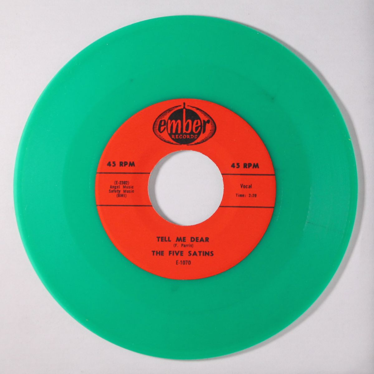 tell me dear / wishing ring by FIVE SATINS