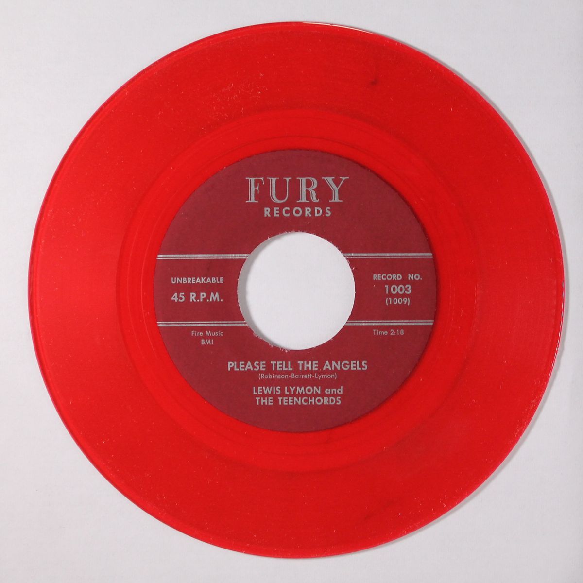 please tell the angels by LEWIS LYMON & TEENCHORDS