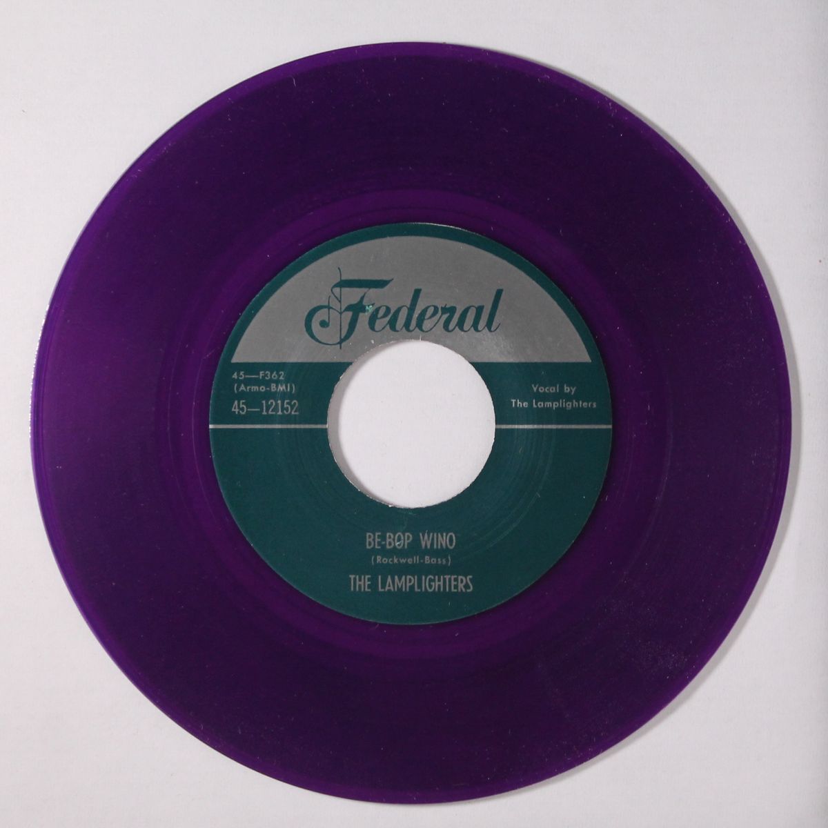 give me / be-bop wino by LAMPLIGHTERS