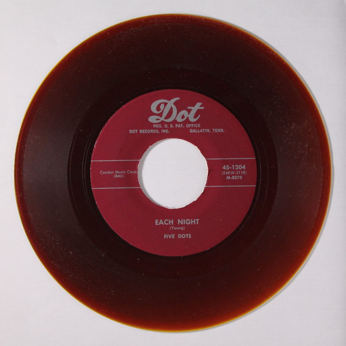 the other night / each night by FIVE DOTS