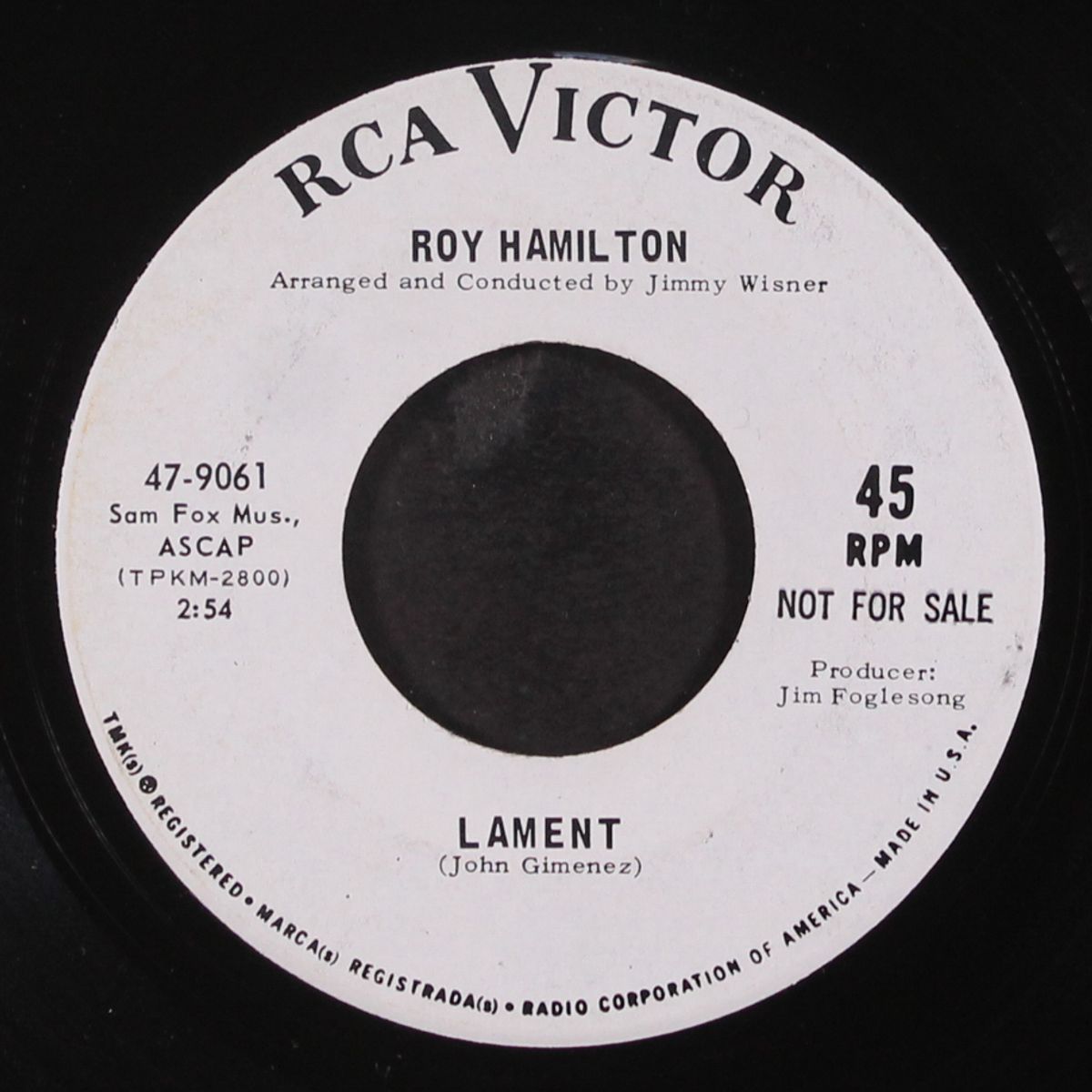 i taught her everything she knows / lament by ROY HAMILTON