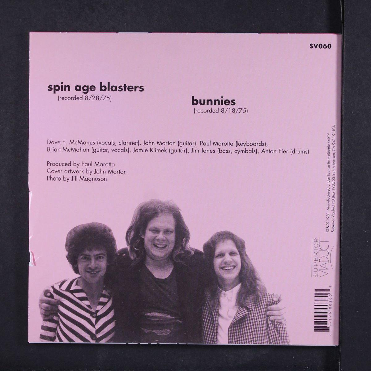 spin age blasters / bunnies by ELECTRIC EELS