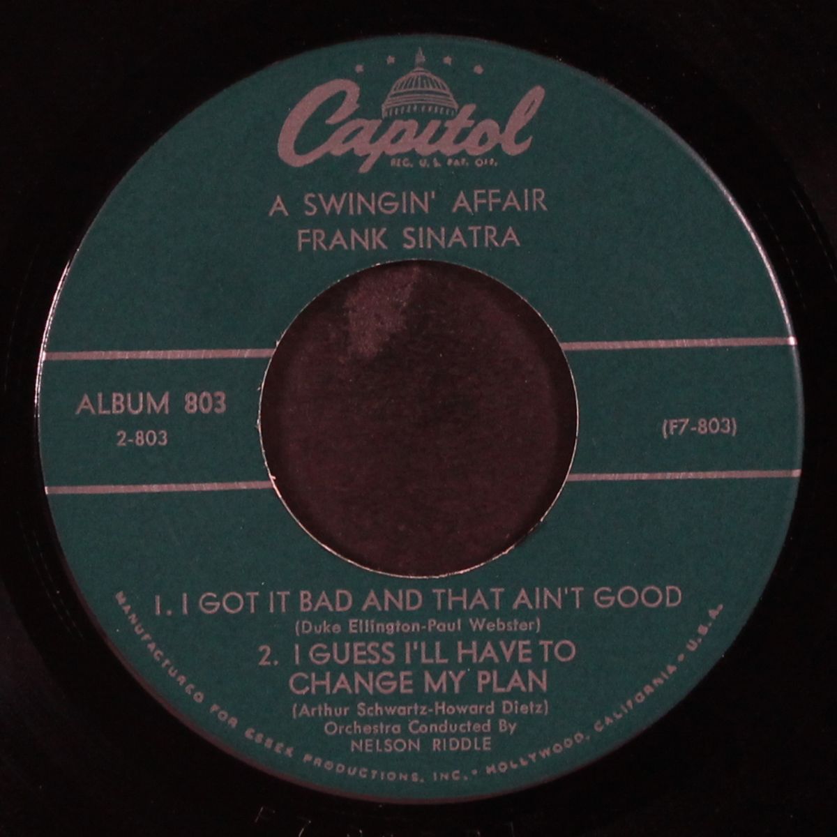 a swingin' affair!, part 2 by FRANK SINATRA