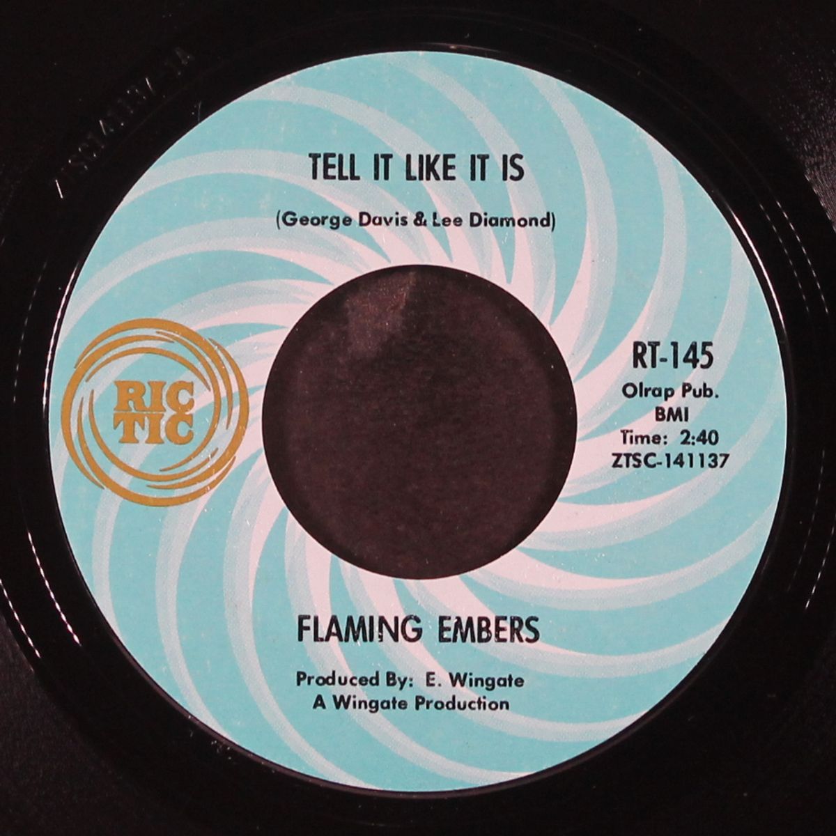 just like children / tell it like it is by FLAMING EMBERS