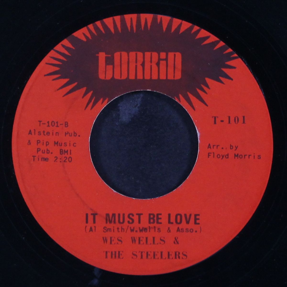 from the top of my heart / it must be love by WES WELLS & STEELERS