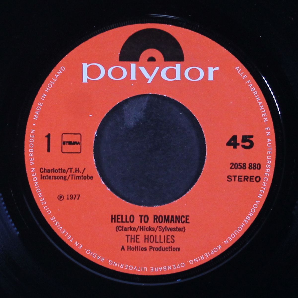 hello to romance by HOLLIES