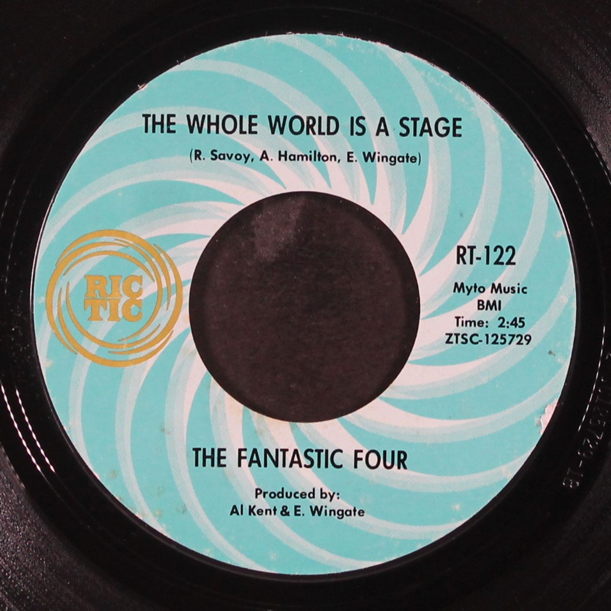 ain't love wonderful / the whole world is stage by FANTASTIC FOUR