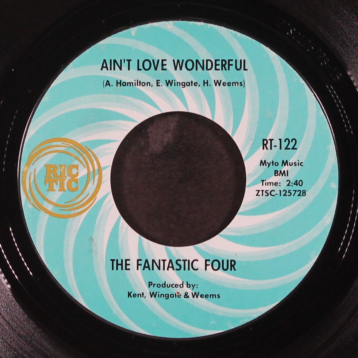 ain't love wonderful / the whole world is stage by FANTASTIC FOUR