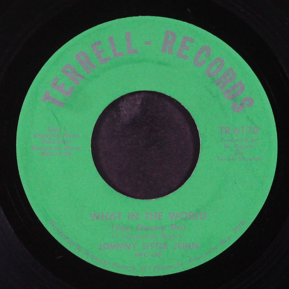 can't be still / what in the world by JOHNNY LITTLE JOHN