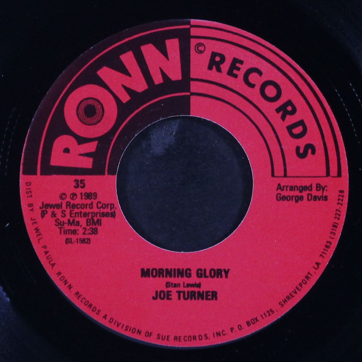 night time is the right time / morning glory by JOE TURNER