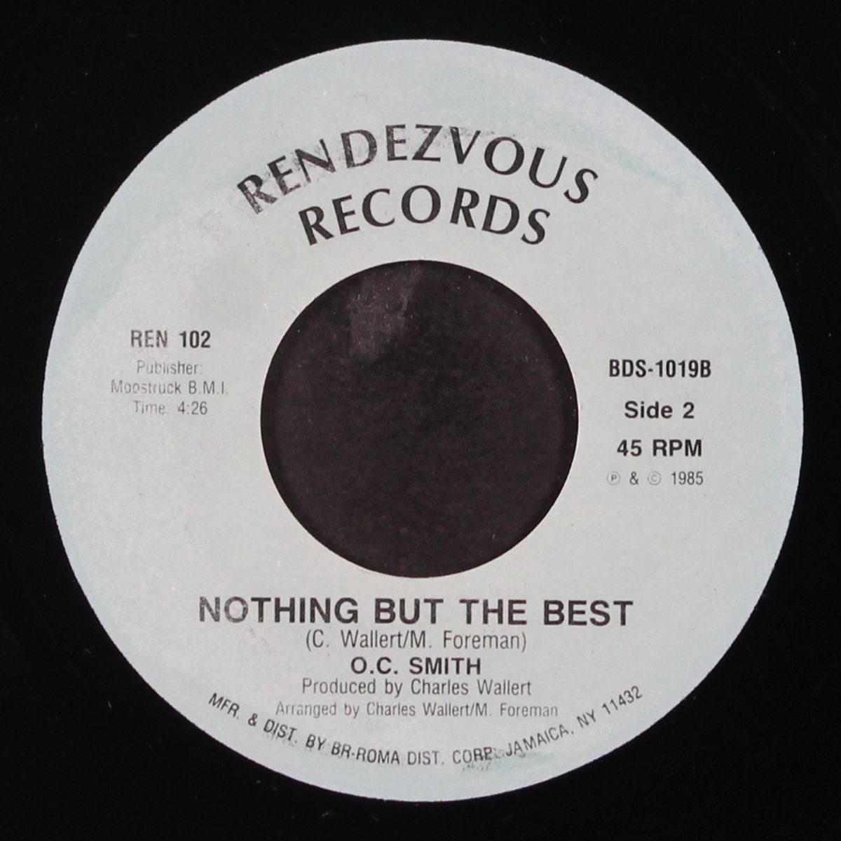 nothing but the best by O.C. SMITH