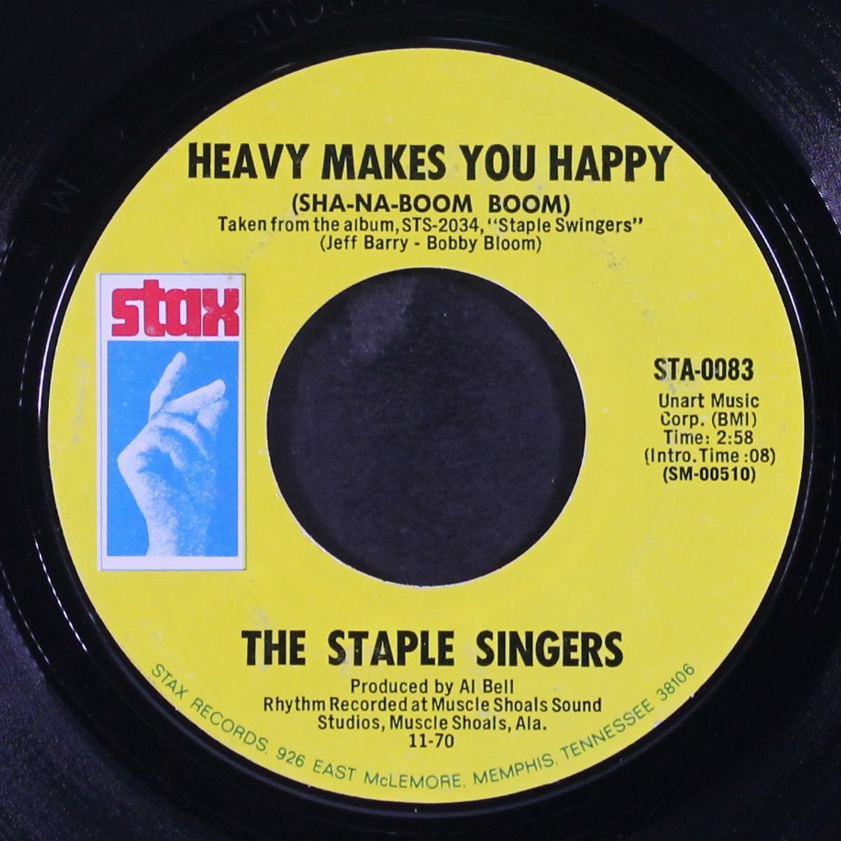 love is plentiful / heavy makes you happy by STAPLE SINGERS
