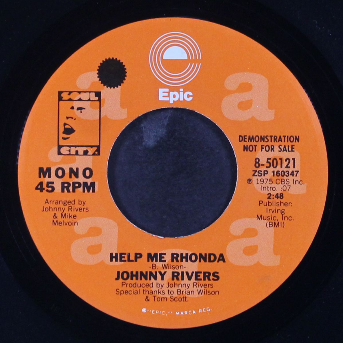 help me rhonda / new lovers and old friends by JOHNNY RIVERS