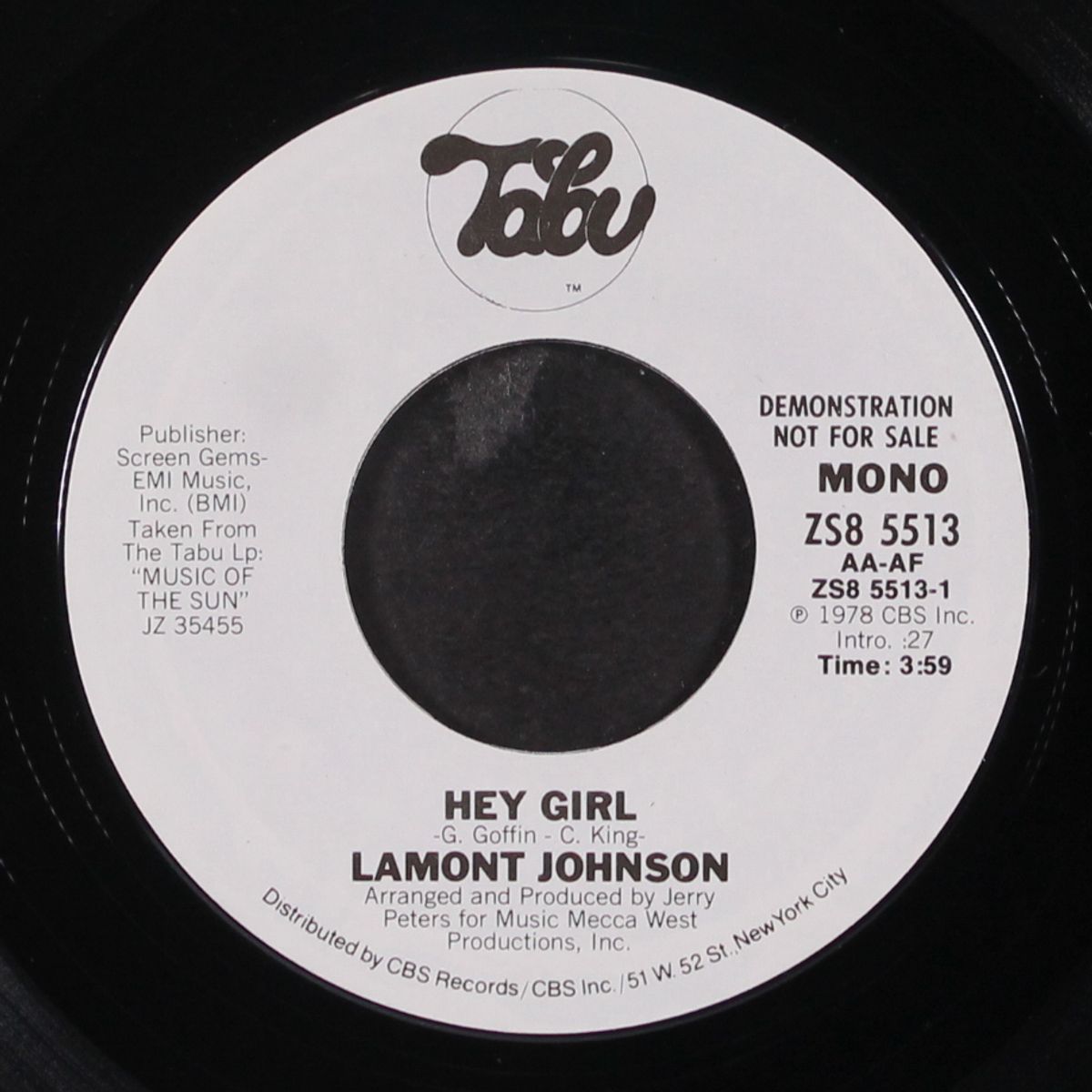 hey girl / mono by LAMONT JOHNSON