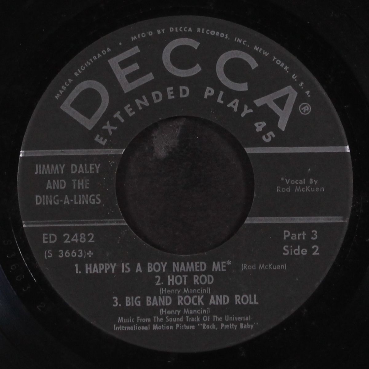 rock, pretty baby, part 3 by JIMMY DALEY