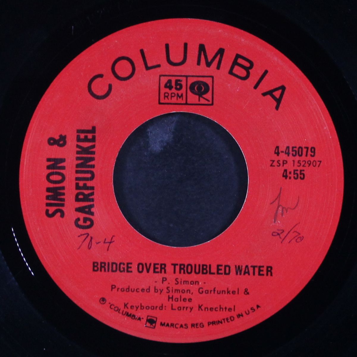bridge over troubled water / keep the customer satisfied by SIMON & GARFUNKEL