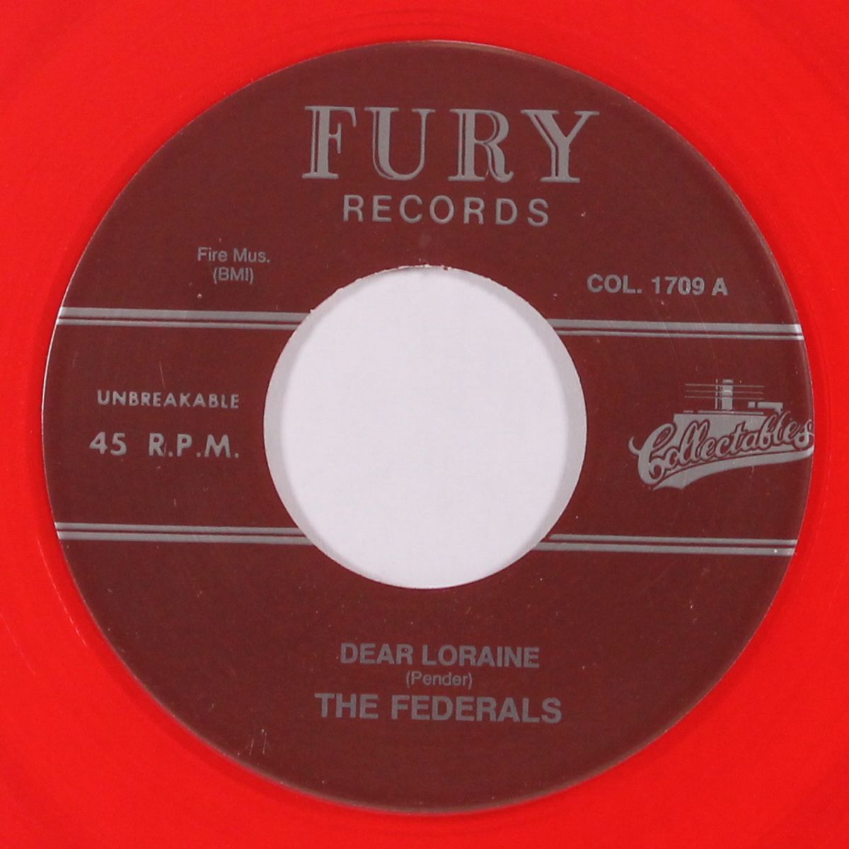 dear loraine / she's my girl by FEDERALS