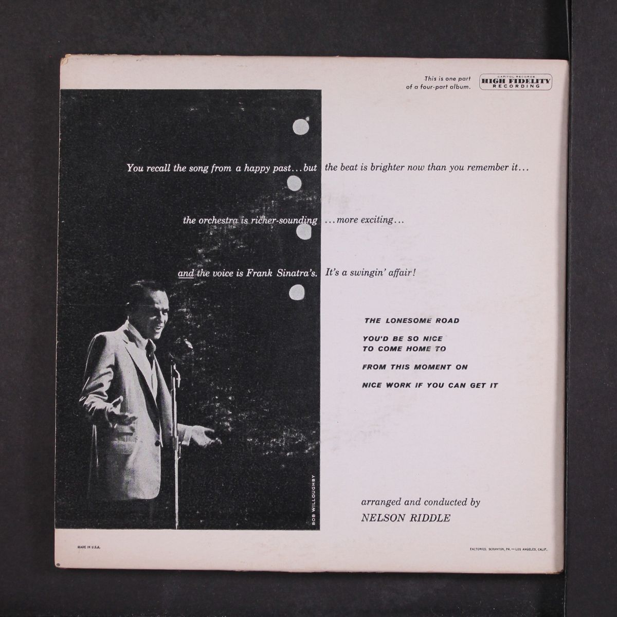 a swingin' affair!, part 1 by FRANK SINATRA