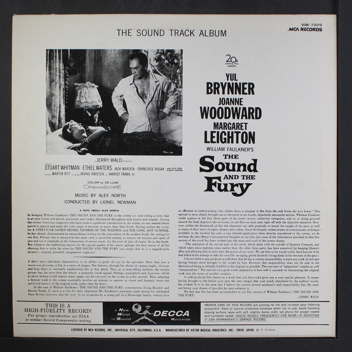 the sound and the fury by SOUNDTRACK