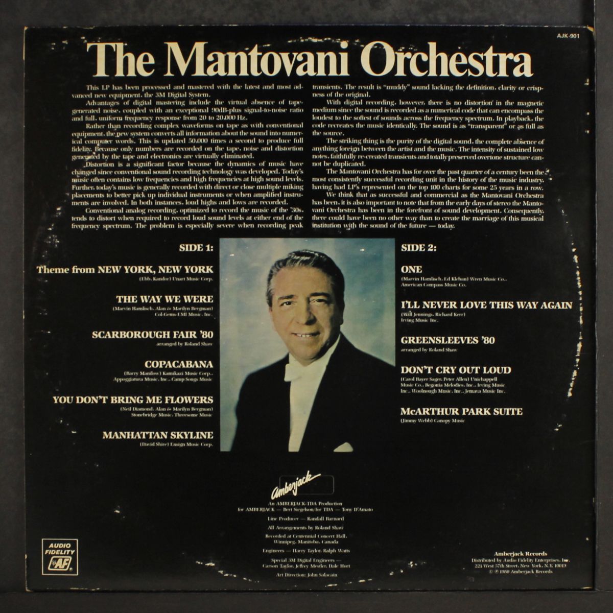 the legend by MANTOVANI