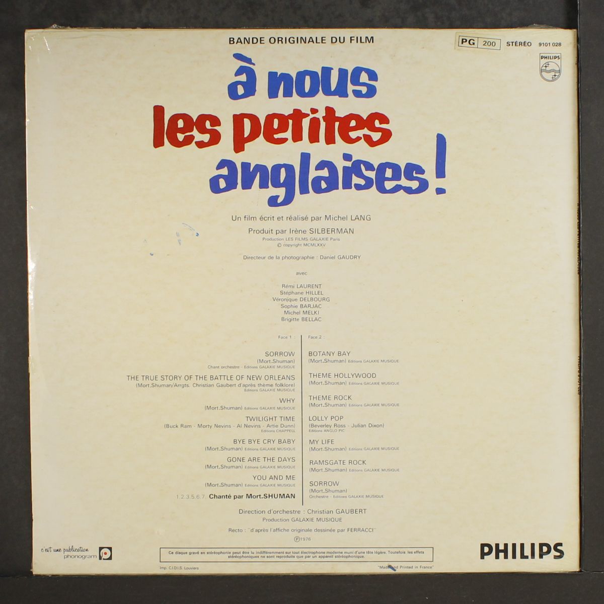 a nous les petites anglaises by SOUNDTRACK