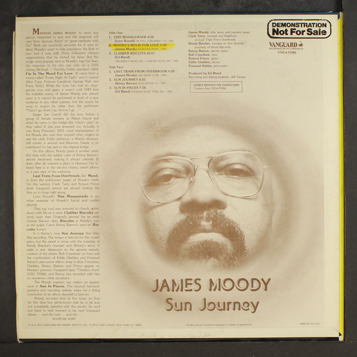 sun journey by JAMES MOODY
