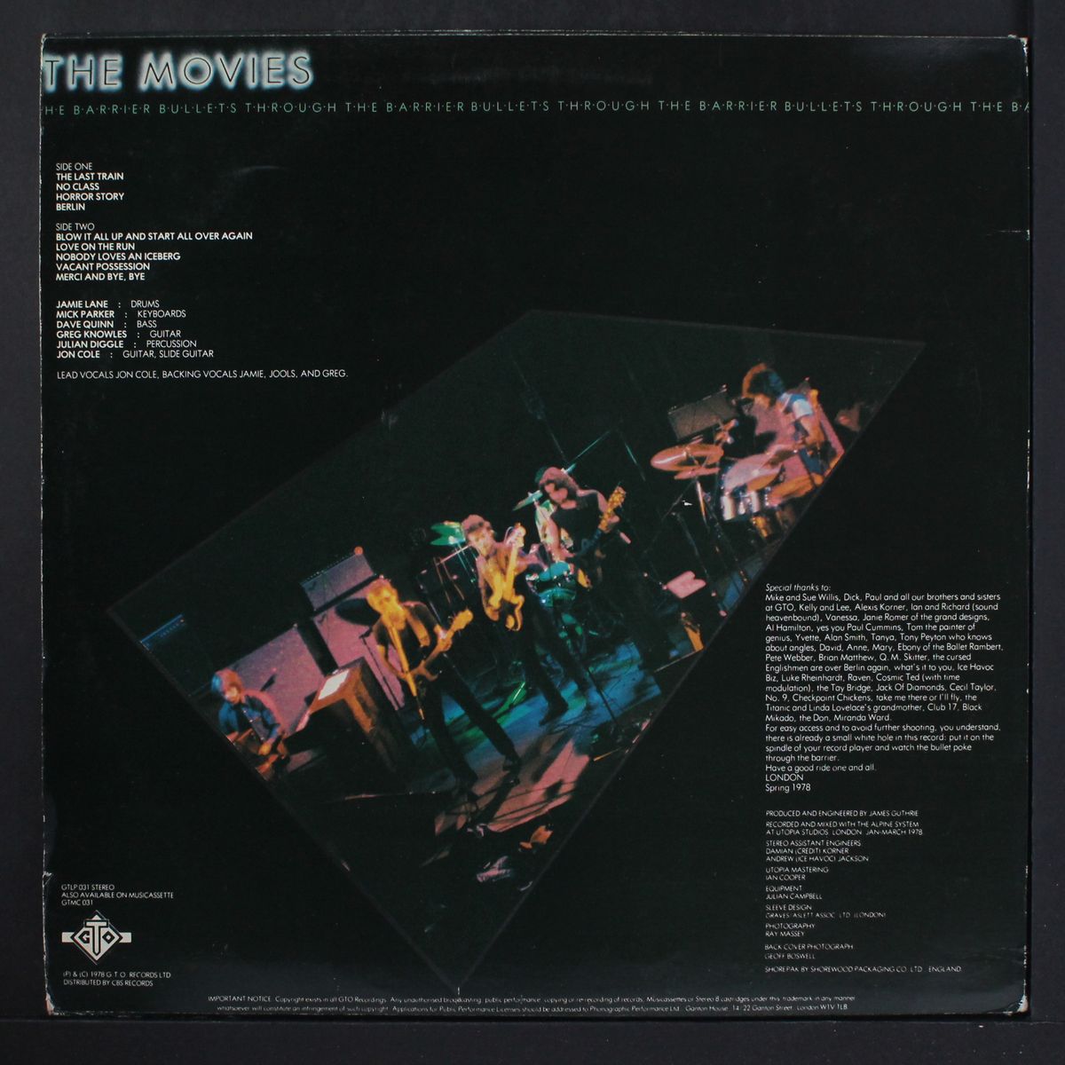 bullets through the barrier by MOVIES