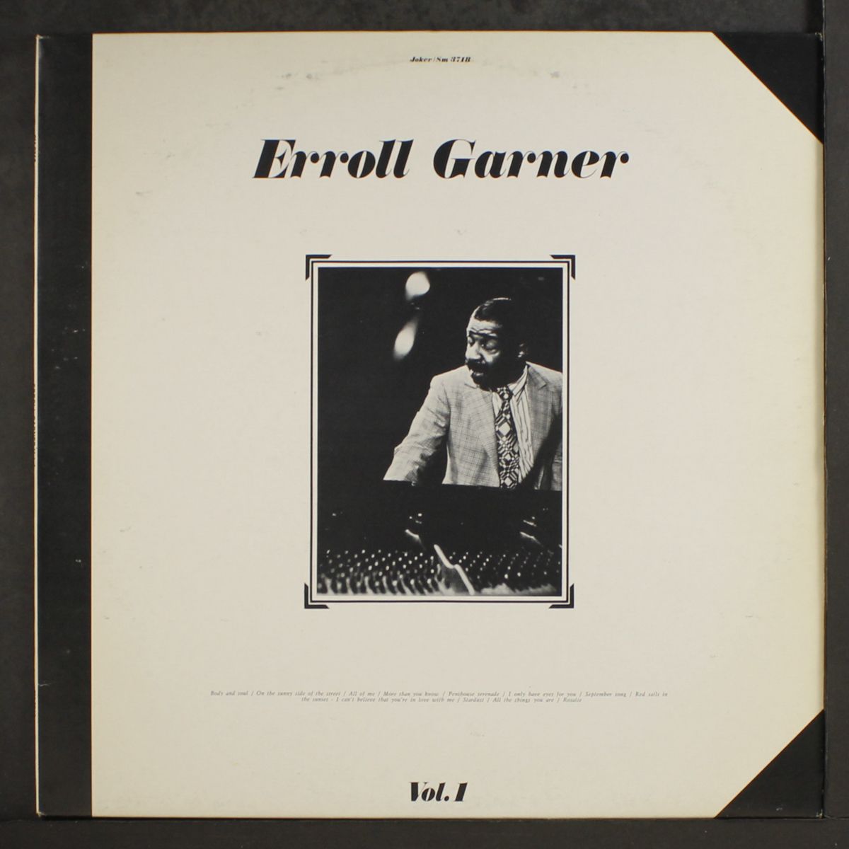 errol garner, vol. 1 by ERROL GARNER