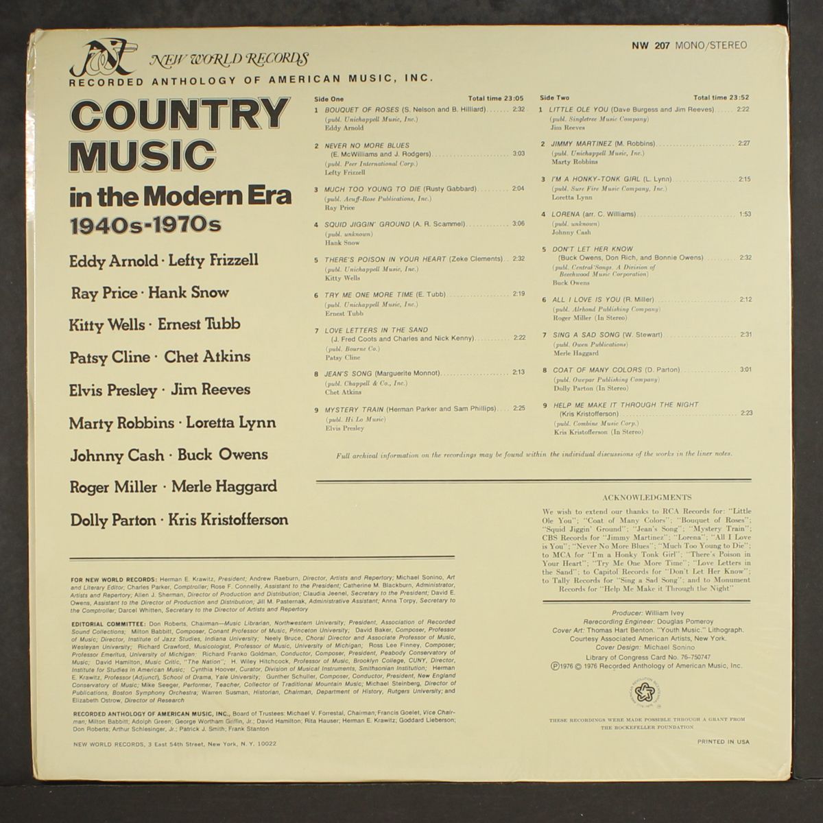 country music in the modern era by VARIOUS