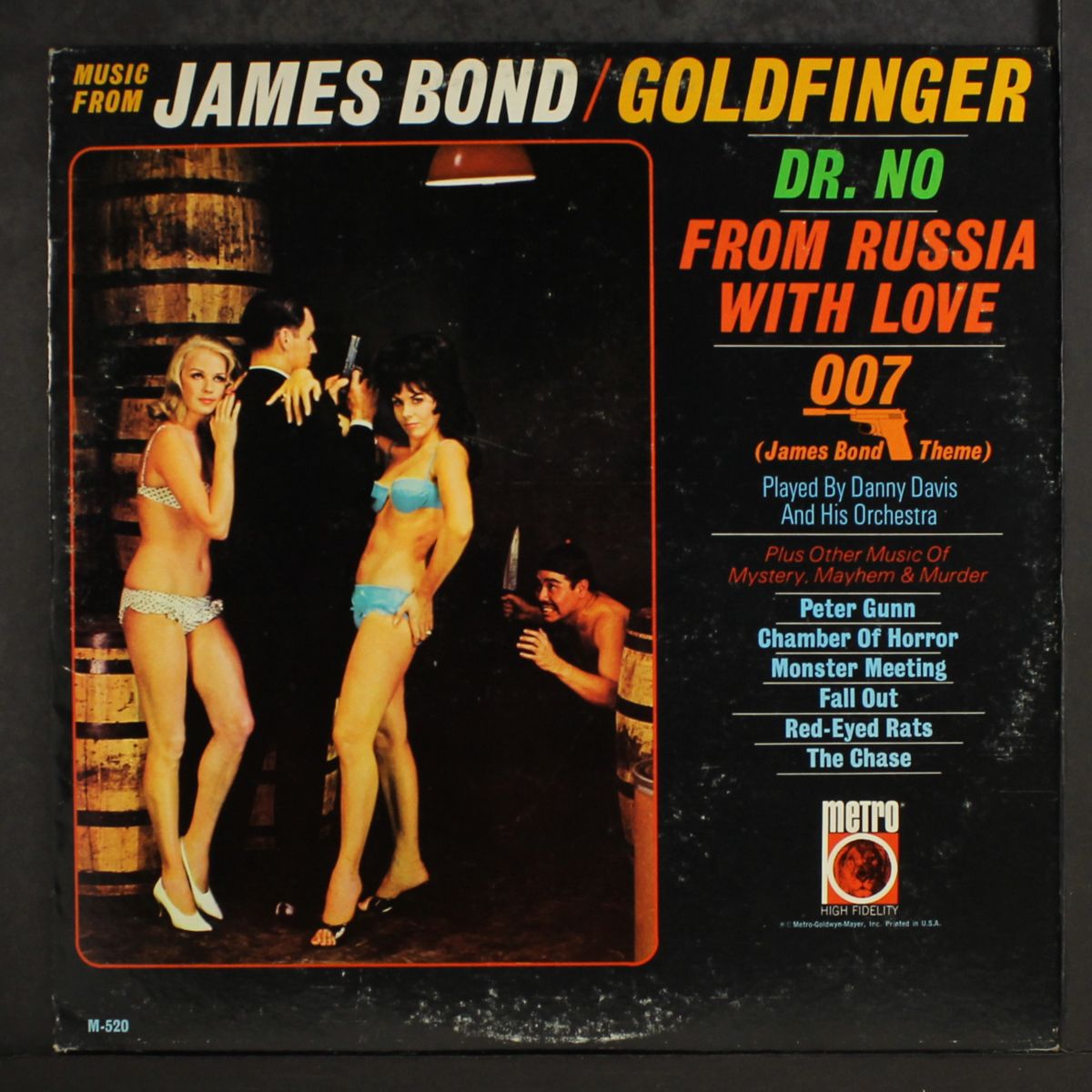 music from james bond by DANNY DAVIS