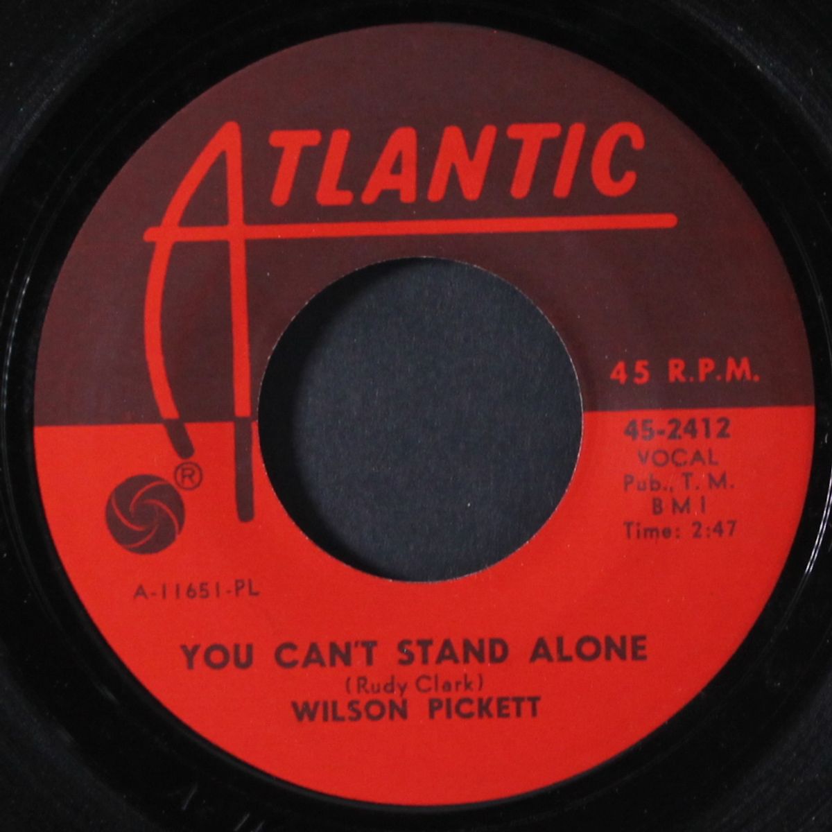 you can't stand alone / soul dance number three by WILSON PICKETT