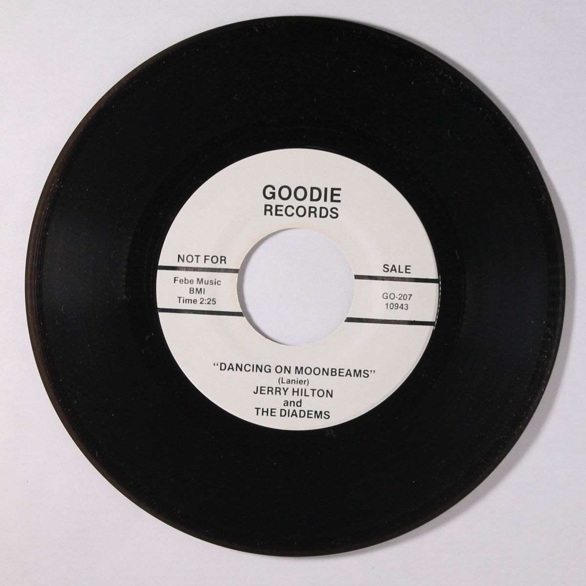 my little darling / dancing on moonbeams by JERRY HILTON & DIADEMS