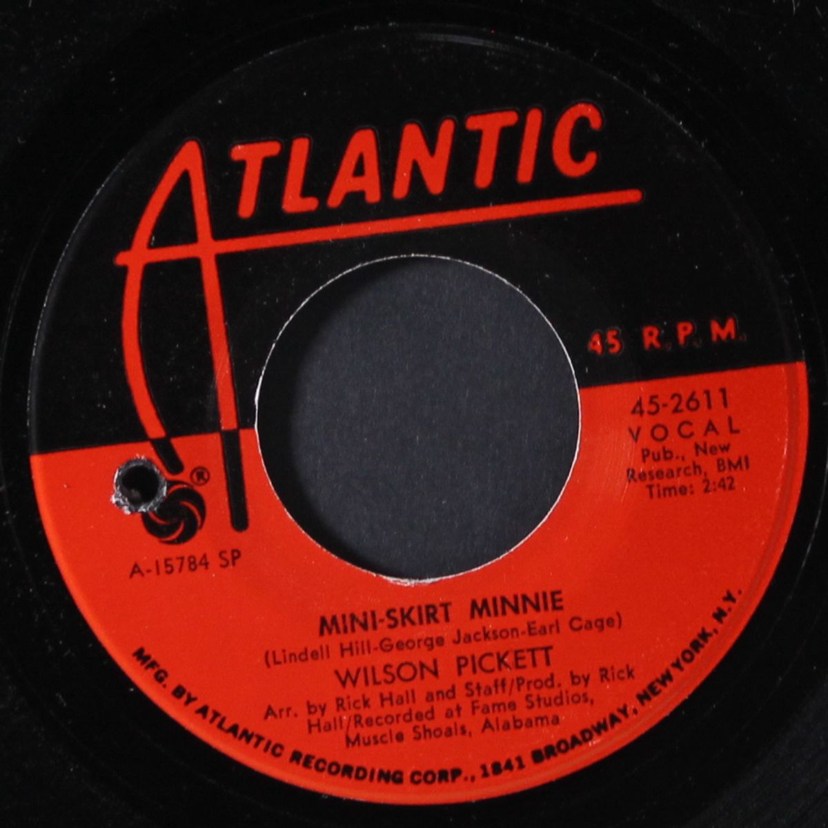 back in your arms / mini-skirt minnie by WILSON PICKETT