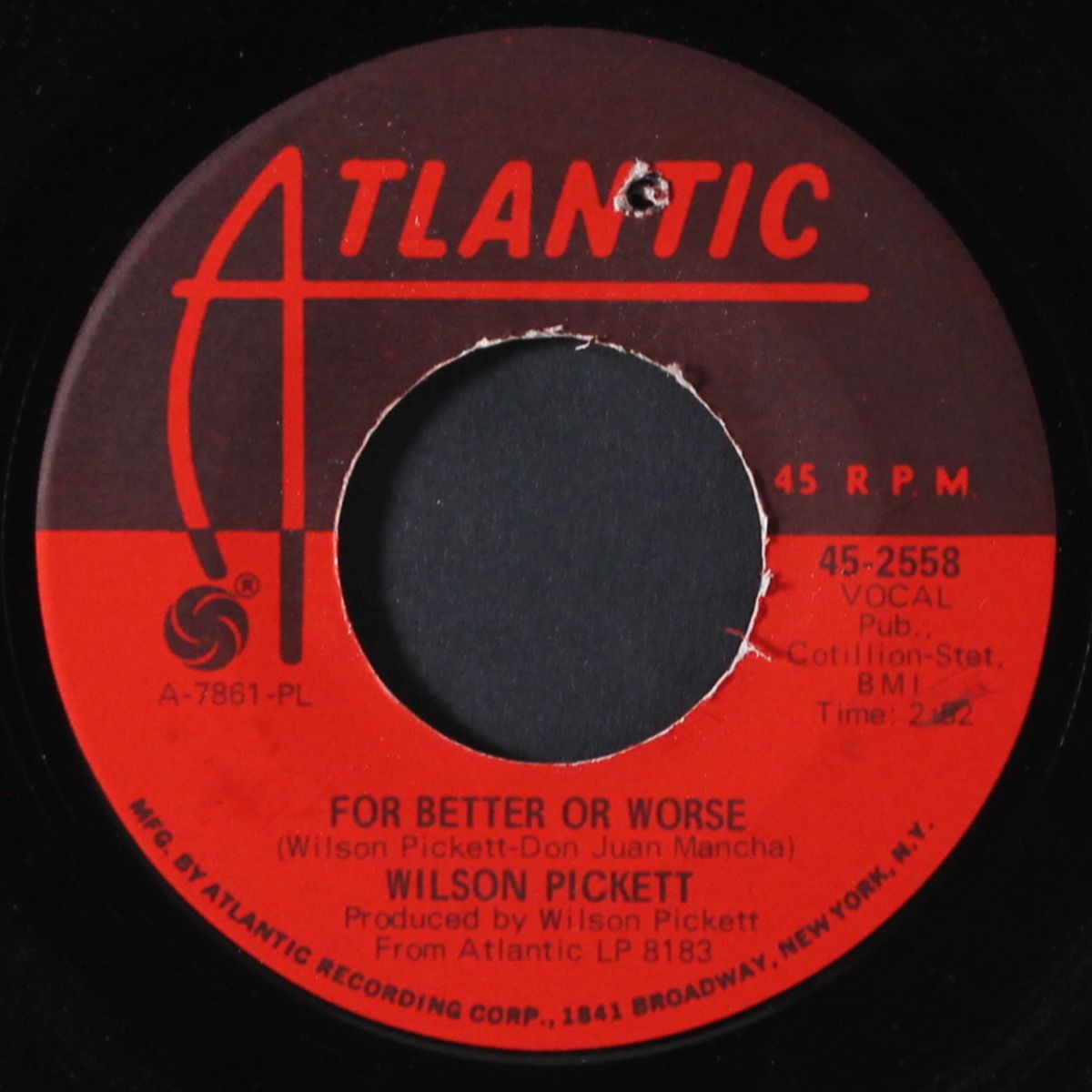 i found a true love / for better or worse by WILSON PICKETT