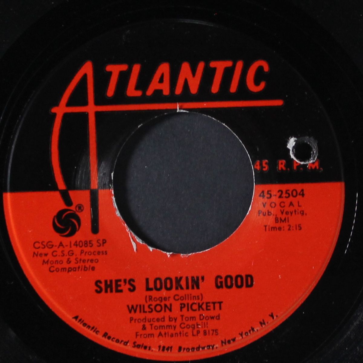 she's lookin' good / we've got to have love by WILSON PICKETT